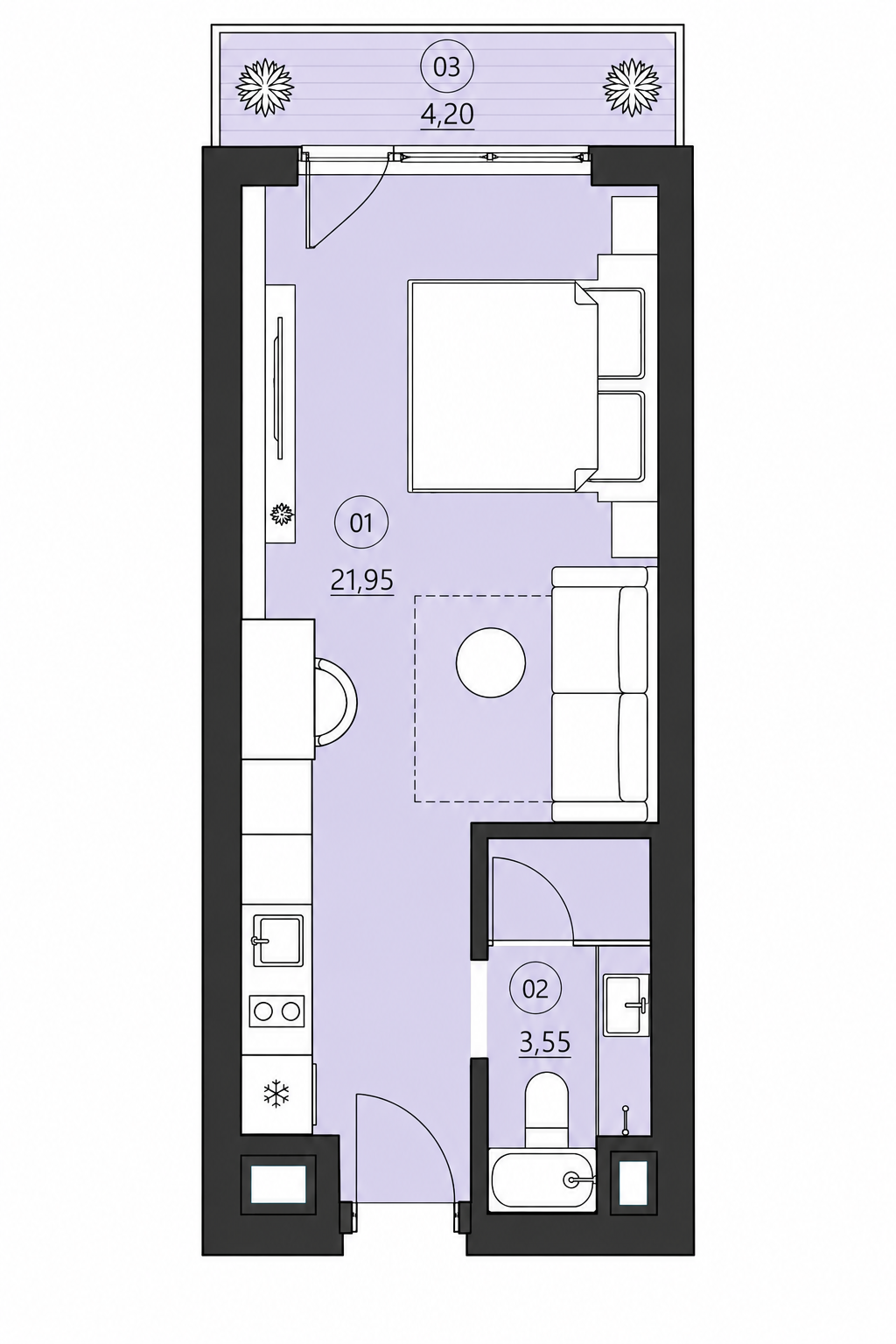 Solo Resort — Classic 25,50 – 44,60 m²