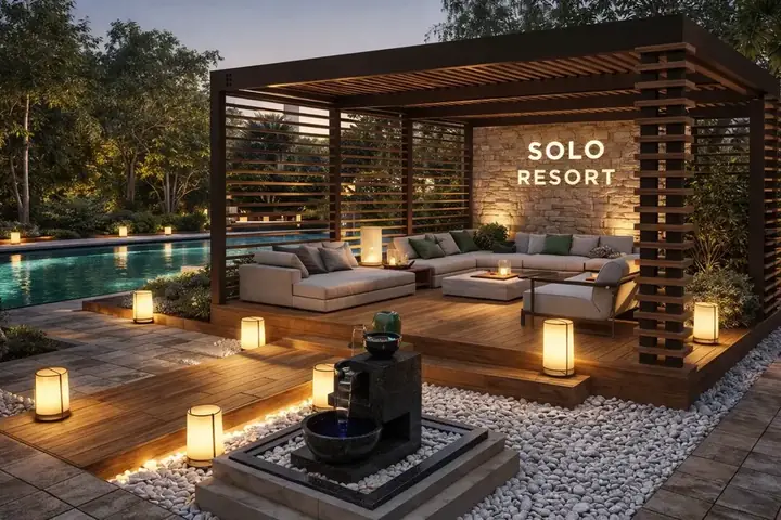 Wizualizacja Solo Resort