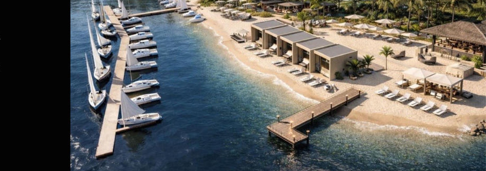 Solo Resort — marina i linia brzegowa